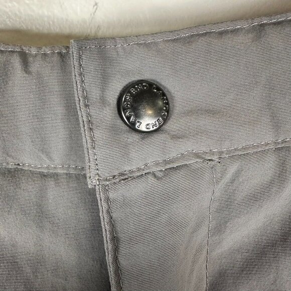Lands' End Kids Unisex Gray Grow A Longs Squall Ski Snow Pants Size 8 - Picture 5 of 13